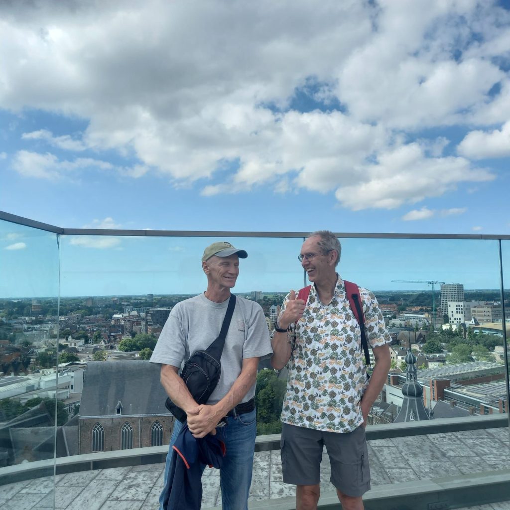 Hartverwarmend bezoek van Sergio Velasquez.